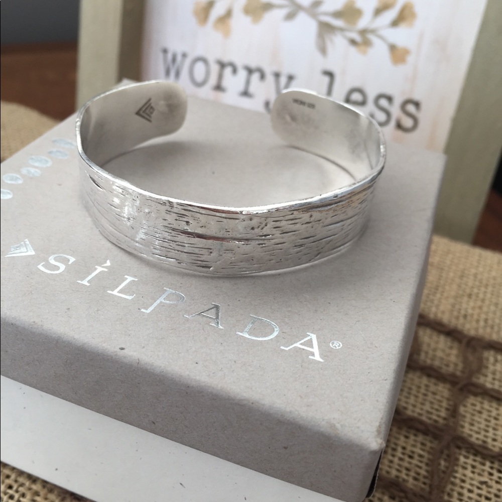 Silpada Sterling Silver Cuff Bracelet